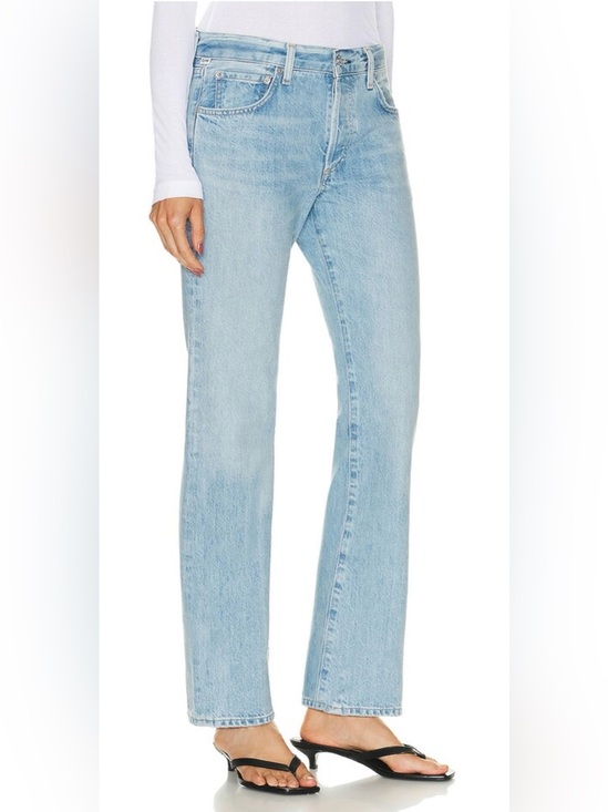 Citizens Of Humanity Denim - Citizens Of Humanity Ryan Low Slung Vintage Bootcut Jeans Lite Blue Wash Size 30